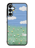 Summer Rabbit and Flower Samsung Galaxy A35 5G Case OV11048