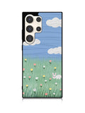 Summer Rabbit and Flower Samsung Galaxy S24 Ultra 5G Case OV11048