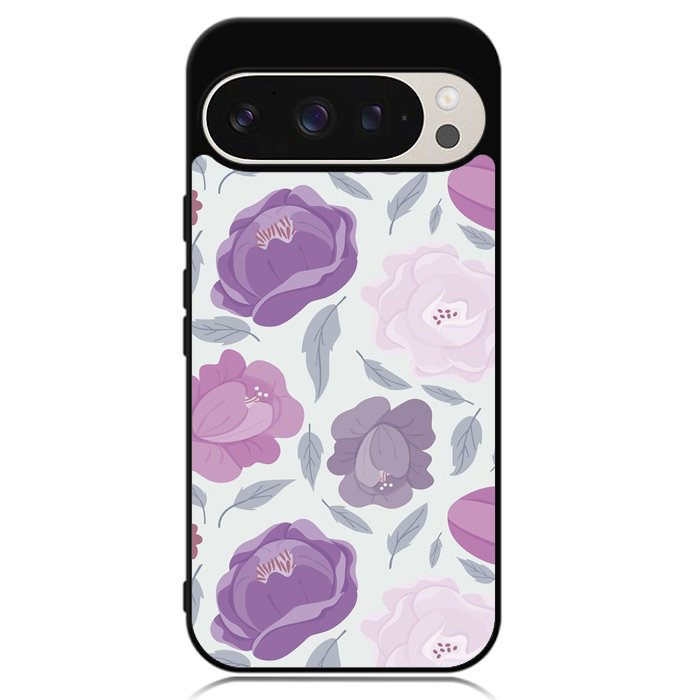 Floral Flower Purple Google Pixel 9 Pro XL Case OV11089