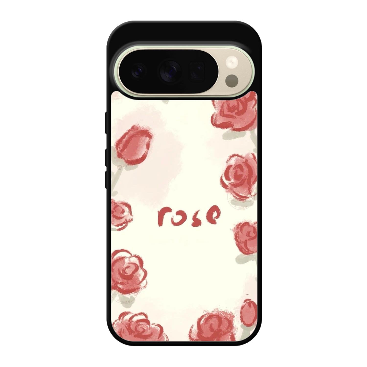 Rose Aesthetic Painting Google Pixel 10 Pro XL Case QC11015