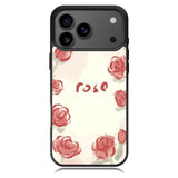 Rose Aesthetic Painting iPhone 17 Pro Case OV11015