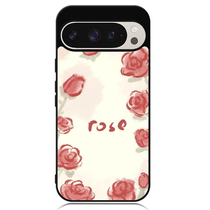 Rose Aesthetic Painting Google Pixel 9 Pro XL Case OV11015
