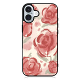 Rose Painting iPhone 16 Case QC11016