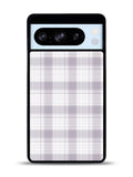 Grid Line Aesthetic Soft Purple Google Pixel 8 Pro Case QC11103
