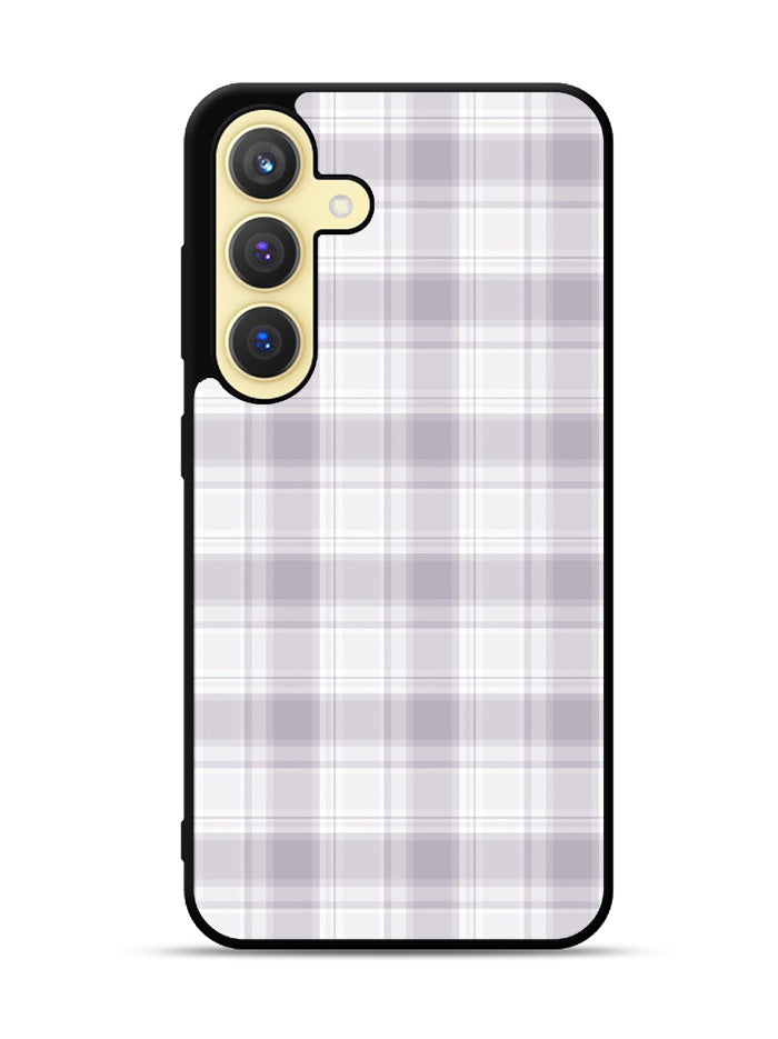 Grid Line Aesthetic Soft Purple Samsung Galaxy S23 5G Case QC11103