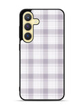 Grid Line Aesthetic Soft Purple Samsung Galaxy S24 Plus 5G , Samsung Galaxy S24+ 5G Case OV11103