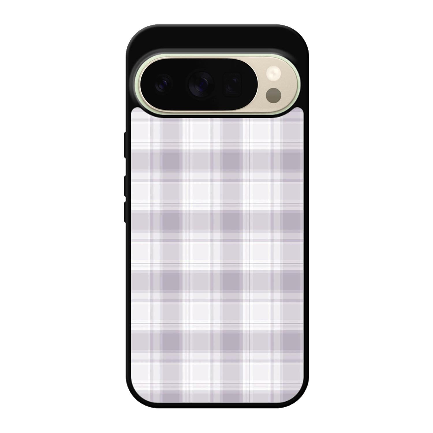 Grid Line Aesthetic Soft Purple Google Pixel 10 Pro XL Case QC11103