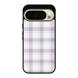 Grid Line Aesthetic Soft Purple Google Pixel 10 Pro XL Case QC11103