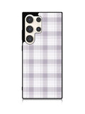 Grid Line Aesthetic Soft Purple Samsung Galaxy S24 Ultra 5G Case OV11103