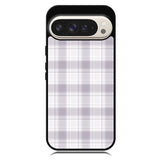 Grid Line Aesthetic Soft Purple Google Pixel 10 | Google Pixel 10 Pro Case OV11103