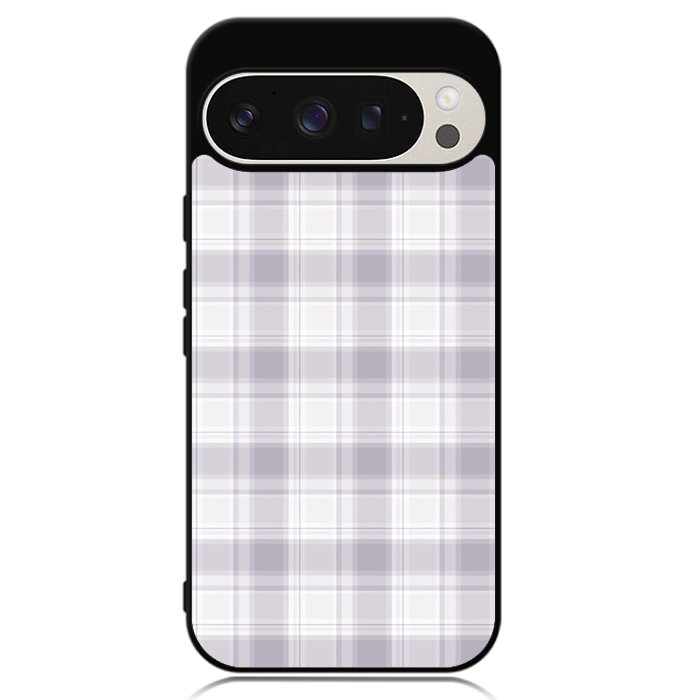 Grid Line Aesthetic Soft Purple Google Pixel 9 | Pixel 9 Pro Case OV11103