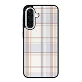 Grid Aesthetic Soft Brown Samsung Galaxy A26 5G Case OV11102