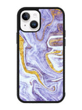 Beautifull Marble Purple and Gold iPhone 15 Case OV11157