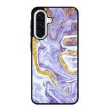 Beautifull Marble Purple and Gold Samsung Galaxy A56 5G Case OV11157