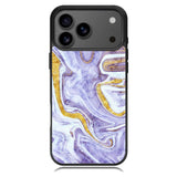 Beautifull Marble Purple and Gold iPhone 17 Pro Case OV11157