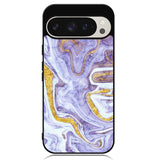 Beautifull Marble Purple and Gold Google Pixel 9 | Pixel 9 Pro Case OV11157