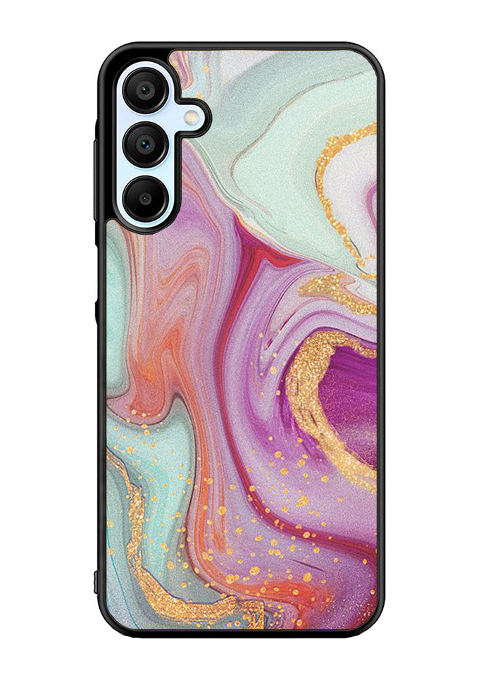 3 Color Marble Samsung Galaxy A35 5G Case OV10938