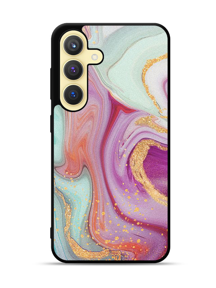 3 Color Marble Samsung Galaxy S24 5G Case OV10938