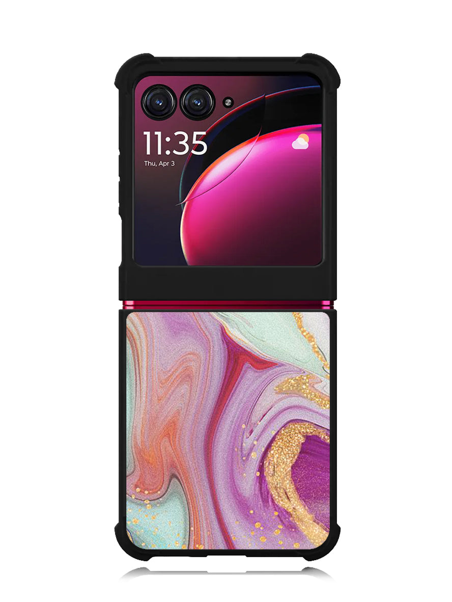 3 Color Marble Motorola Moto Razr Plus 2023 , Moto Razr+ 2023 Case OV10938