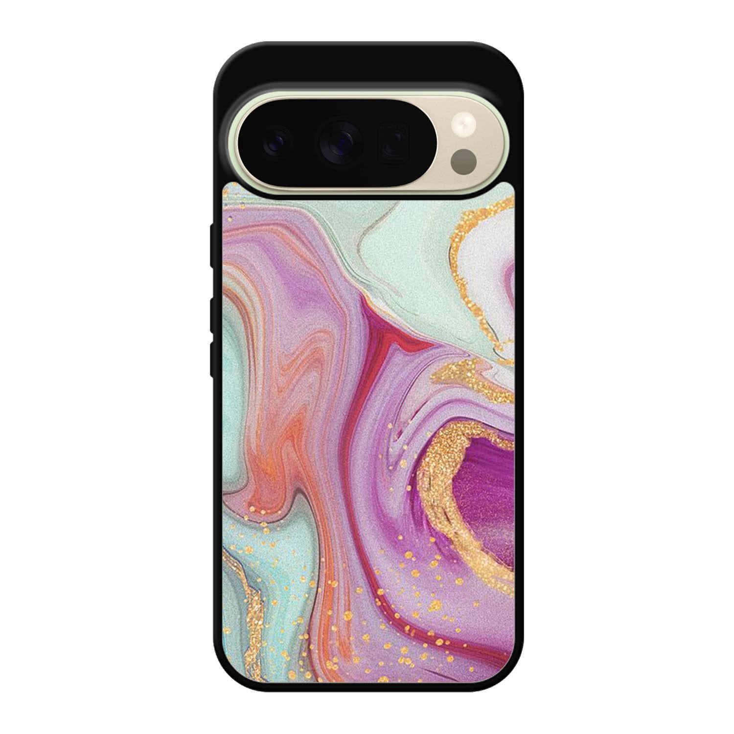 3 Color Marble Google Pixel 10 Pro XL Case QC10938