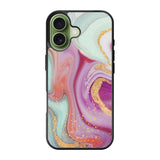 3 Color Marble iPhone 17 Case QC10938