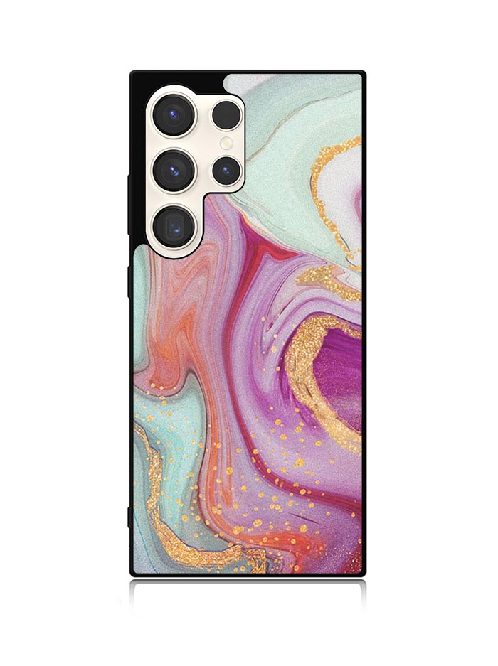 3 Color Marble Samsung Galaxy S23 Ultra 5G Case QC10938