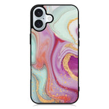 3 Color Marble iPhone 16 Plus Case QC10938