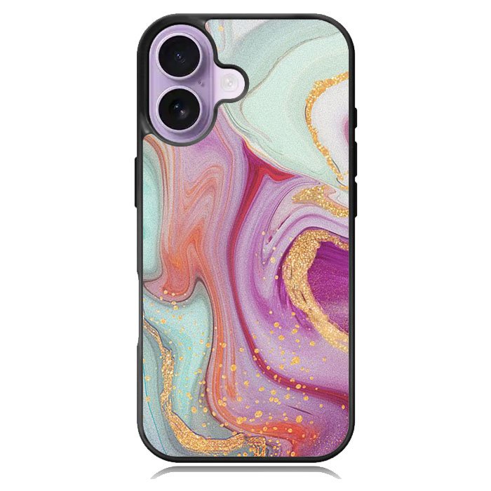 3 Color Marble iPhone 17 Case OV10938