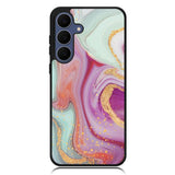 3 Color Marble Samsung Galaxy S25 FE Case OV10938