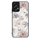 Aesthetic Floral Flower Motorola Moto G Play 2024 Case OV11137