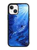 Dolphine in the Sea iPhone 14 Plus Case QC11063
