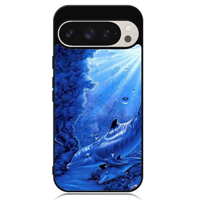 Dolphine in the Sea Google Pixel 9 | Pixel 9 Pro Case OV11063