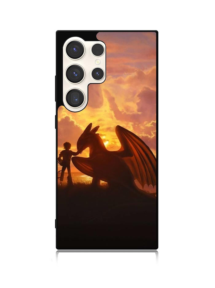 Hiccup and Toothless Samsung Galaxy S25 Ultra 5G Case QC11111