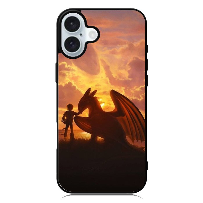Hiccup and Toothless iPhone 16 Case QC11111