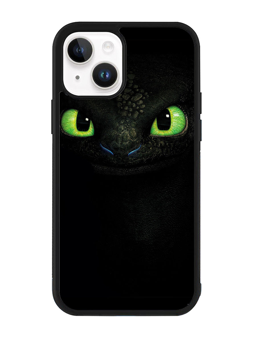 Toothless Green Eyes iPhone 15 Plus Case OV10946