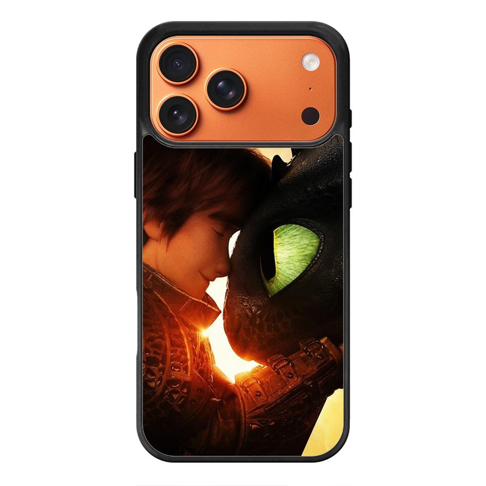 Best Partner Hiccup and Toothless iPhone 17 Pro Max Case QC11159