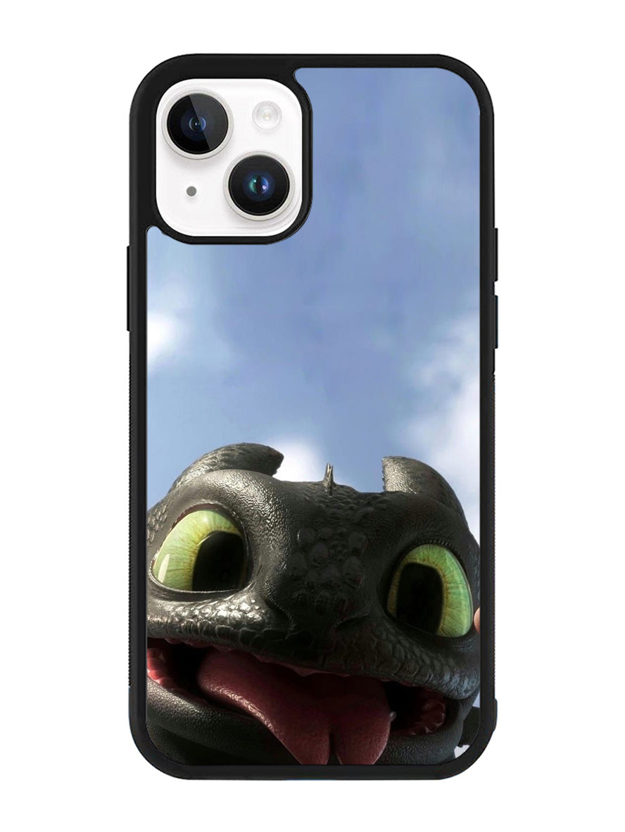 Crazy Face Toothless iPhone 15 Plus Case OV11059
