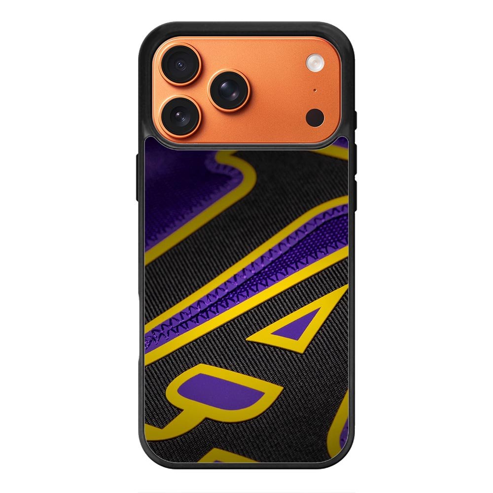 Logo Lakers LA iPhone 17 Pro Max Case QC10890