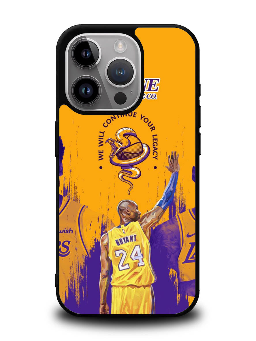 Lakers 24 LA iPhone 14 Pro Max Case QC10885