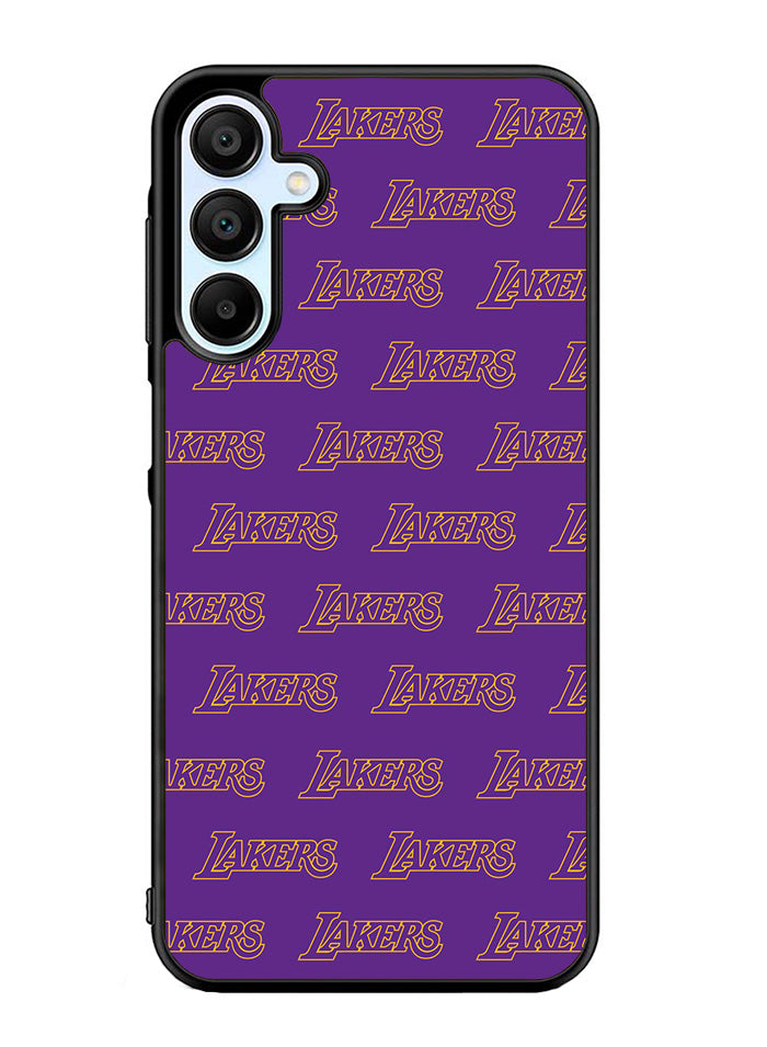 Lakers Pattern LA Samsung Galaxy A15 5G Case OV10887