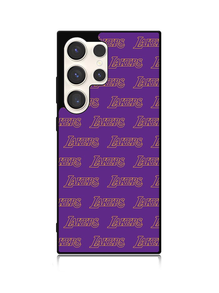 Lakers Pattern LA Samsung Galaxy S24 Ultra 5G Case OV10887