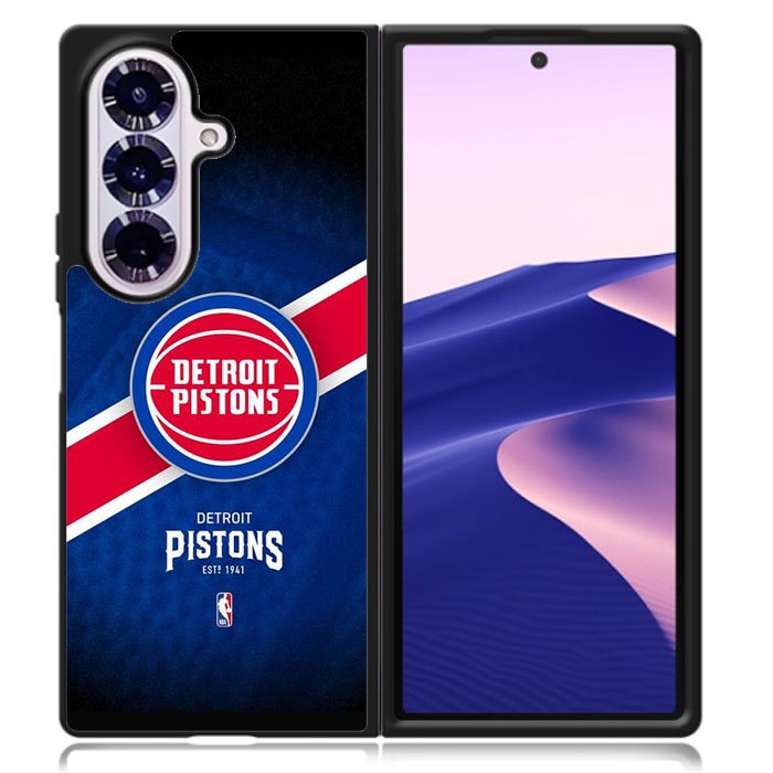 NBA Detroit Pistons Samsung Galaxy Z Fold 7 Case OV10781