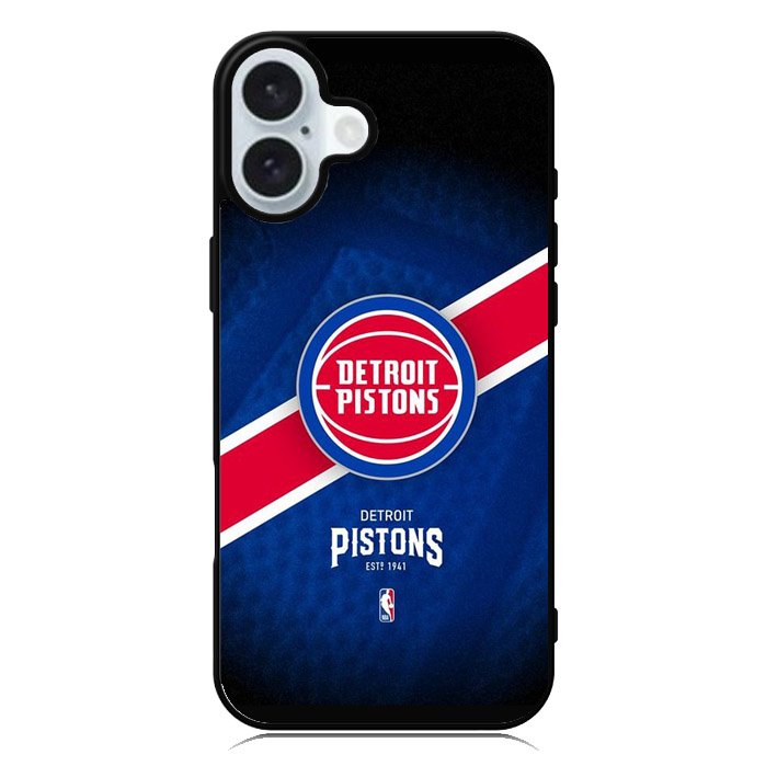 NBA Detroit Pistons iPhone 16 Plus Case QC10781
