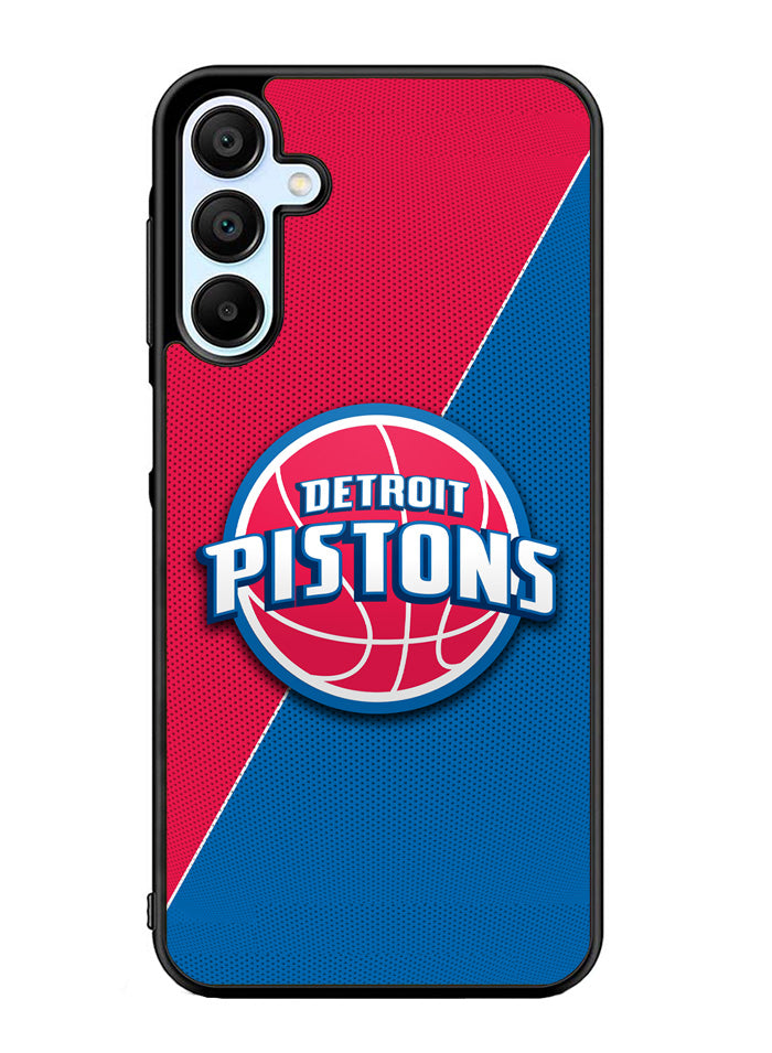 Red Blue Detroit Pistons Samsung Galaxy A35 5G Case OV10804