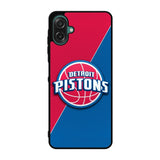 Red Blue Detroit Pistons Samsung Galaxy A07 Case OV10804