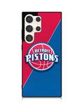 Red Blue Detroit Pistons Samsung Galaxy S23 Ultra 5G Case QC10804