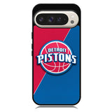 Red Blue Detroit Pistons Google Pixel 10 Pro XL Case OV10804