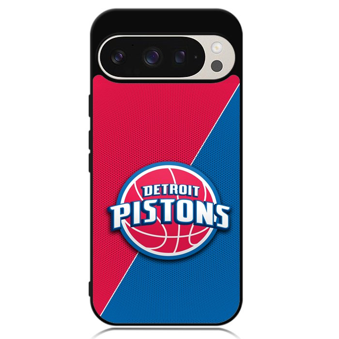 Red Blue Detroit Pistons Google Pixel 9 | Pixel 9 Pro Case OV10804