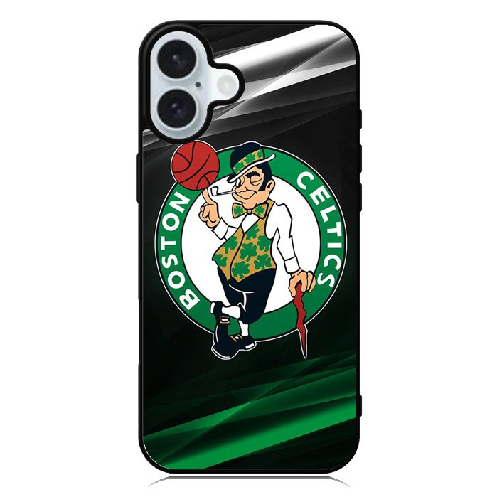 Boston Celtics NBA iPhone 16 Case QC10911