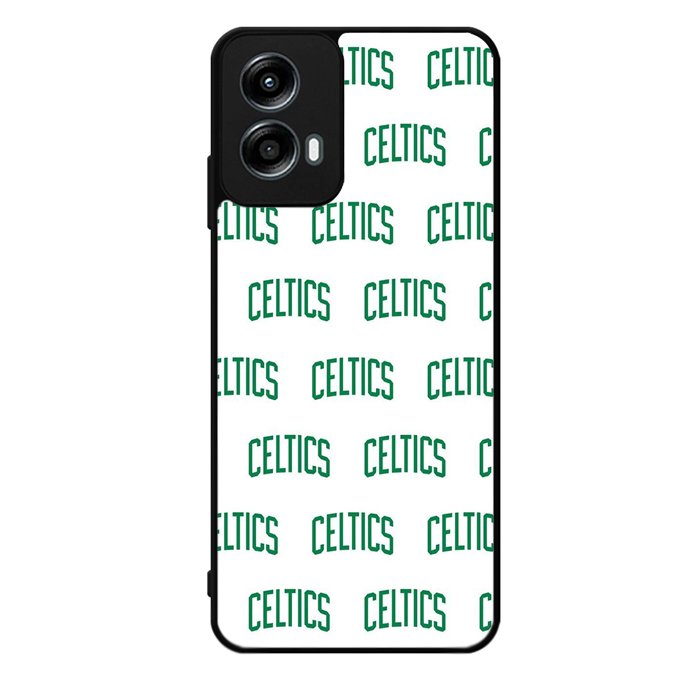 Celtics Pattern Logo Motorola Moto G Play 2024 Case OV10917